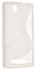 Чехол силиконовый для Sony Xperia C3 S-Line TPU (Прозрачно-Матовый)