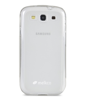 Чехол силиконовый для Samsung Galaxy S3 (i9300) Melkco Poly Jacket TPU (Transparent Mat)