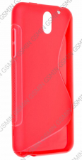 Чехол силиконовый для HTC Desire 610 S-Line TPU (Красный)