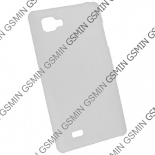 Чехол-накладка для LG Optimus 4X HD / P880 (Белый)