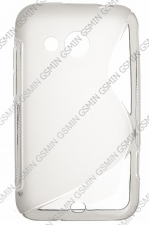Чехол силиконовый для HTC Desire 200 S-Line TPU (Прозрачный)