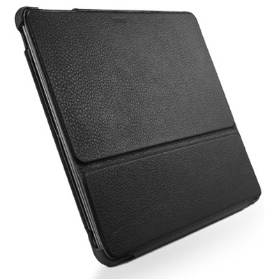 Кожаный чехол для iPad 2/3 и iPad 4 SGP Leather Stehen Series (Черный)