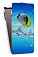 Кожаный чехол для Samsung Galaxy Note 4 (octa core) Armor Case "Full" (Белый) (Дизайн 150)