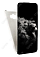 Кожаный чехол для ASUS ZenFone Max ZC550KL Aksberry Protective Flip Case (Белый) (Дизайн 143)