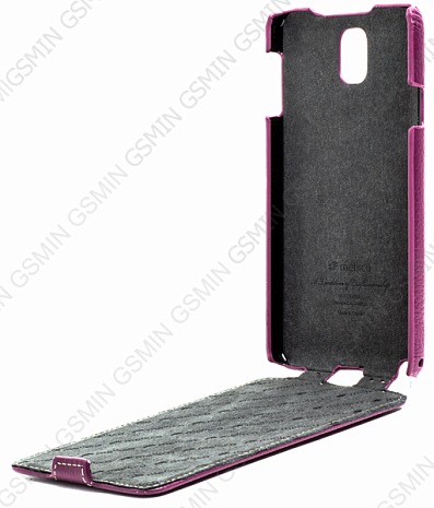    Samsung Galaxy Note 3 (N9005) Melkco Premium Leather Case - Jacka Type (Purple LC)
