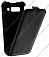 Кожаный чехол для Alcatel One Touch Pop C9 7047 Gecko Case (Черный) 