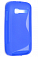 Чехол силиконовый для Alcatel One Touch Pop C5 5036 S-Line TPU (Синий)