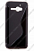 Чехол силиконовый для Alcatel One Touch Star / 6010D / S520 S-Line TPU (Черный)
