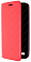 Кожаный чехол для ASUS ZenFone Max ZC550KL на магните (Красный)