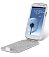    Samsung Galaxy S3 (i9300) Melkco Premium Leather Case - Jacka Type (White LC)