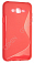 Чехол силиконовый для Samsung Galaxy J5 SM-J500H S-Line TPU (Красный)
