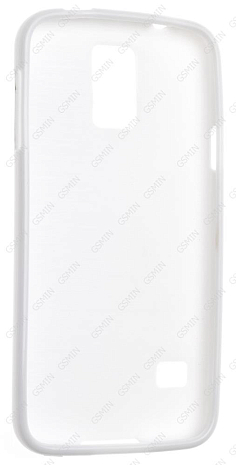 Чехол силиконовый для Samsung Galaxy S5 TPU (Белый) (Дизайн 44)