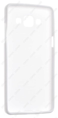 Чехол силиконовый для Samsung Galaxy A5 TPU (Белый) (Дизайн 41)