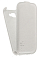 Кожаный чехол для Samsung Galaxy J5 Prime SM-G570F Aksberry Protective Flip Case (Белый)