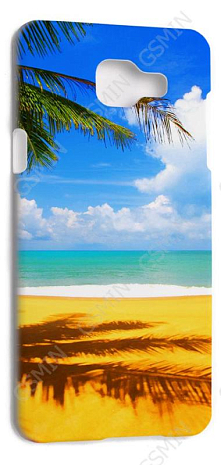 Чехол-накладка для Samsung Galaxy A5 (2016) (Белый) (Дизайн 113)
