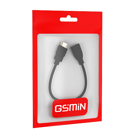   GSMIN C80 HDMI (F) - HDMI (M) 4 0.5 ()