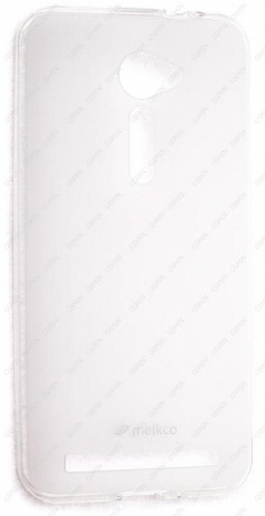 Чехол силиконовый для Asus Zenfone 2 ZE500CL Melkco Poly Jacket TPU (Прозрачно-матовый)