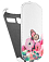 Кожаный чехол для Alcatel One Touch Pop C1 4015D Armor Case (Белый) (Дизайн 7/7)