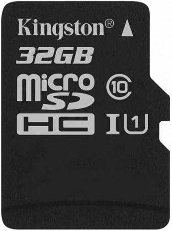   Kingston MicroSDHC 32GB Class 10 UHS-I U1 Canvas Select (80 MB/s)   SD