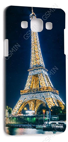 Чехол-накладка для Samsung Galaxy A5 (Белый) (Дизайн 156)