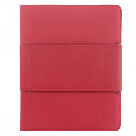 Кожаный чехол для iPad 2/3 и iPad 4 Trexta Вращающийся (Красный)
