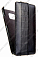    Samsung Galaxy S2 Plus (i9105) Melkco Leather Case - LE Jacka Type (Vintage Black / Crocodile Print Pattern - Black)