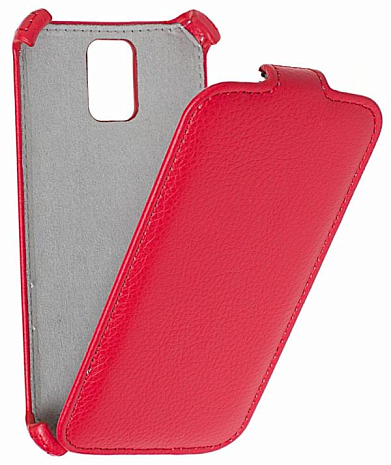 Кожаный чехол для Samsung Galaxy S5 Armor Case (Красный)