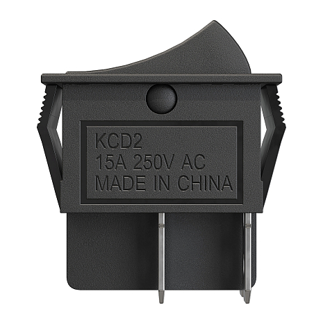    GSMIN KCD2 ON-OFF 15 250 AC 4-Pin, 2530, 5  ()
