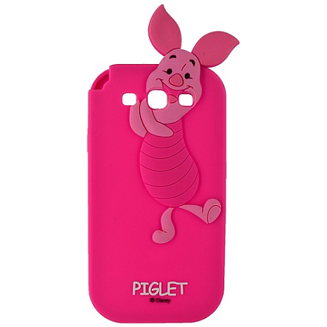Чехол силиконовый для Samsung Galaxy S3 (i9300) Disney / Piglet