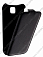 Кожаный чехол для Alcatel One Touch Pop C7 7040 Gecko Case (Черный)