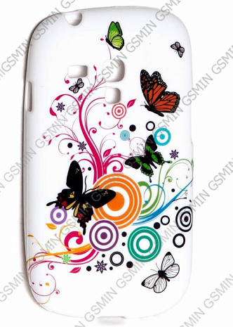 Чехол силиконовый для Samsung Galaxy S3 Mini (i8190) с Рисунком N8