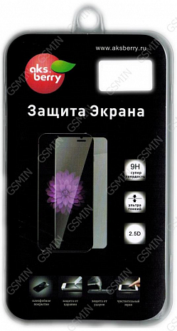 Противоударное защитное стекло для Samsung Galaxy A7 Aksberry
