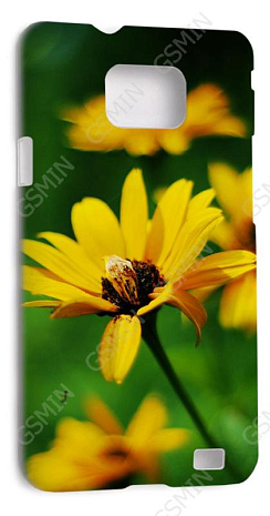 Чехол-накладка для Samsung Galaxy S2 Plus (i9105) (Белый) (Дизайн 179)