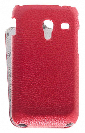    Samsung Galaxy Ace Plus (S7500) Melkco Leather Case - Jacka Type (Red LC)