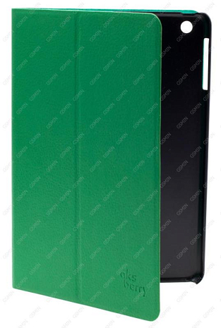 Кожаный чехол для iPad mini 2 Retina / iPad mini 3 Aksberry Protective Flip Case (Зеленый)