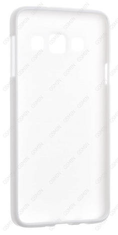 Чехол силиконовый для Samsung Galaxy A3 TPU (Белый) (Дизайн 95)