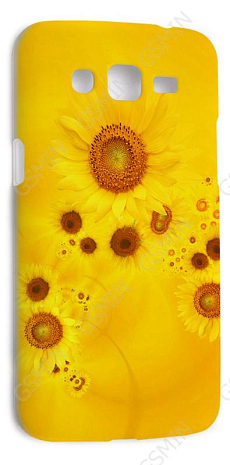 Чехол-накладка для Samsung Galaxy Grand 2 (G7102) (Белый) (Дизайн 162)