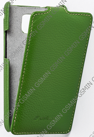    Samsung Galaxy S2 Plus (i9105) Melkco Premium Leather Case - Jacka Type (Green LC)