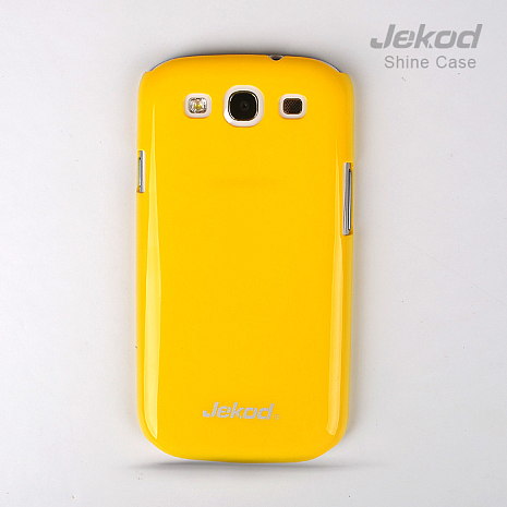 Чехол-накладка для Samsung Galaxy S3 (i9300) Jekod Colorful (Желтый)