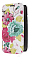 Кожаный чехол для Samsung Galaxy S4 (i9500) Armor Case - Book Type (Белый) (Дизайн 5)