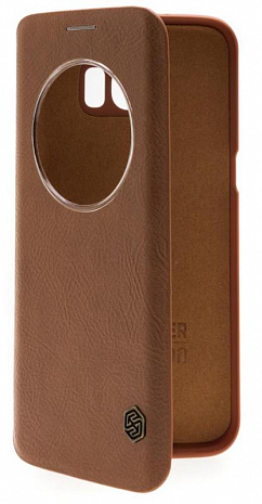    Samsung Galaxy S7 Edge Nillkin-Book Type Qin Leather Case ()  
