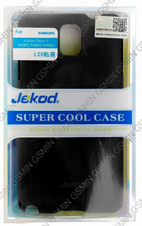 Чехол-накладка для Samsung Galaxy Note 3 (N9005) Jekod (Черный)