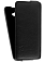 Кожаный чехол для Asus Zenfone 2 ZE500CL Aksberry Protective Flip Case (Черный)