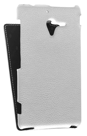    Sony Xperia ZL / L35h Melkco Leather Case - Jacka Type (White LC)
