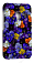 Кожаный чехол-накладка для Alcatel PIXI 3(4) 4013D Aksberry (Белый) (Дизайн 145)