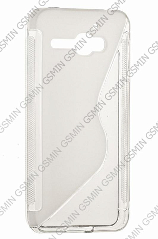 Чехол силиконовый для Alcatel One Touch Star / 6010D / S520 S-Line TPU (Белый)