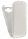 Кожаный чехол для Samsung Galaxy S3 (i9300) Aksberry Protective Flip Case (Белый)