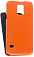 Кожаный чехол для Samsung Galaxy S5 Melkco Premium Leather Case - Jacka Type (Orange LC)
