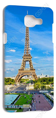 Чехол-накладка для Samsung Galaxy A5 (2016) (Белый) (Дизайн 155)
