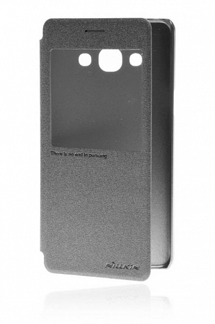 Чехол-книжка для Samsung Galaxy J3 Pro (J3110) Nillkin Sparkle Series View Case (Черный)